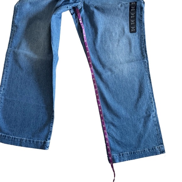 J. Crew women’s Tall wide leg crop jean w/ welt pockets 31T size 31 NWT #705 - Picture 8 of 12